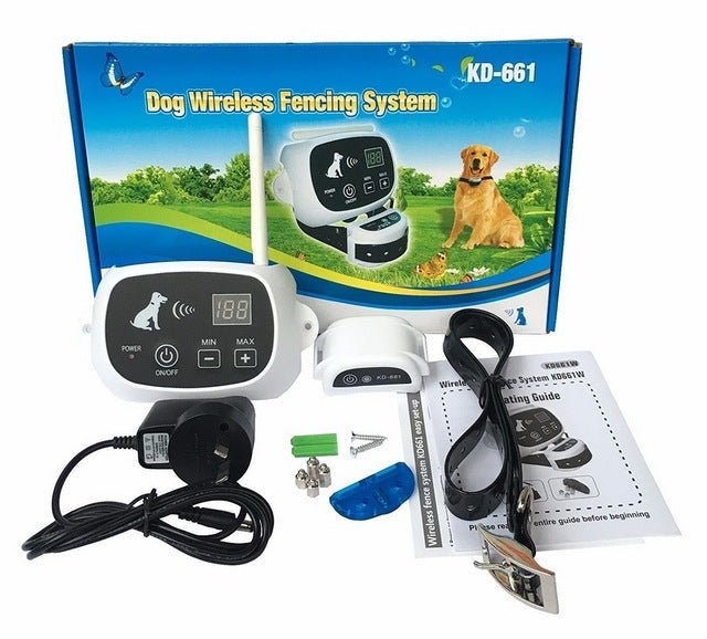 Dog fence wireless waterproof training collar system