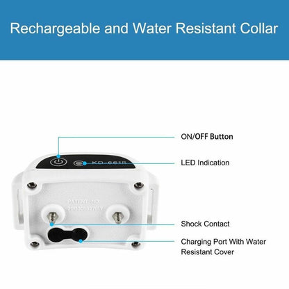Dog fence wireless waterproof training collar system