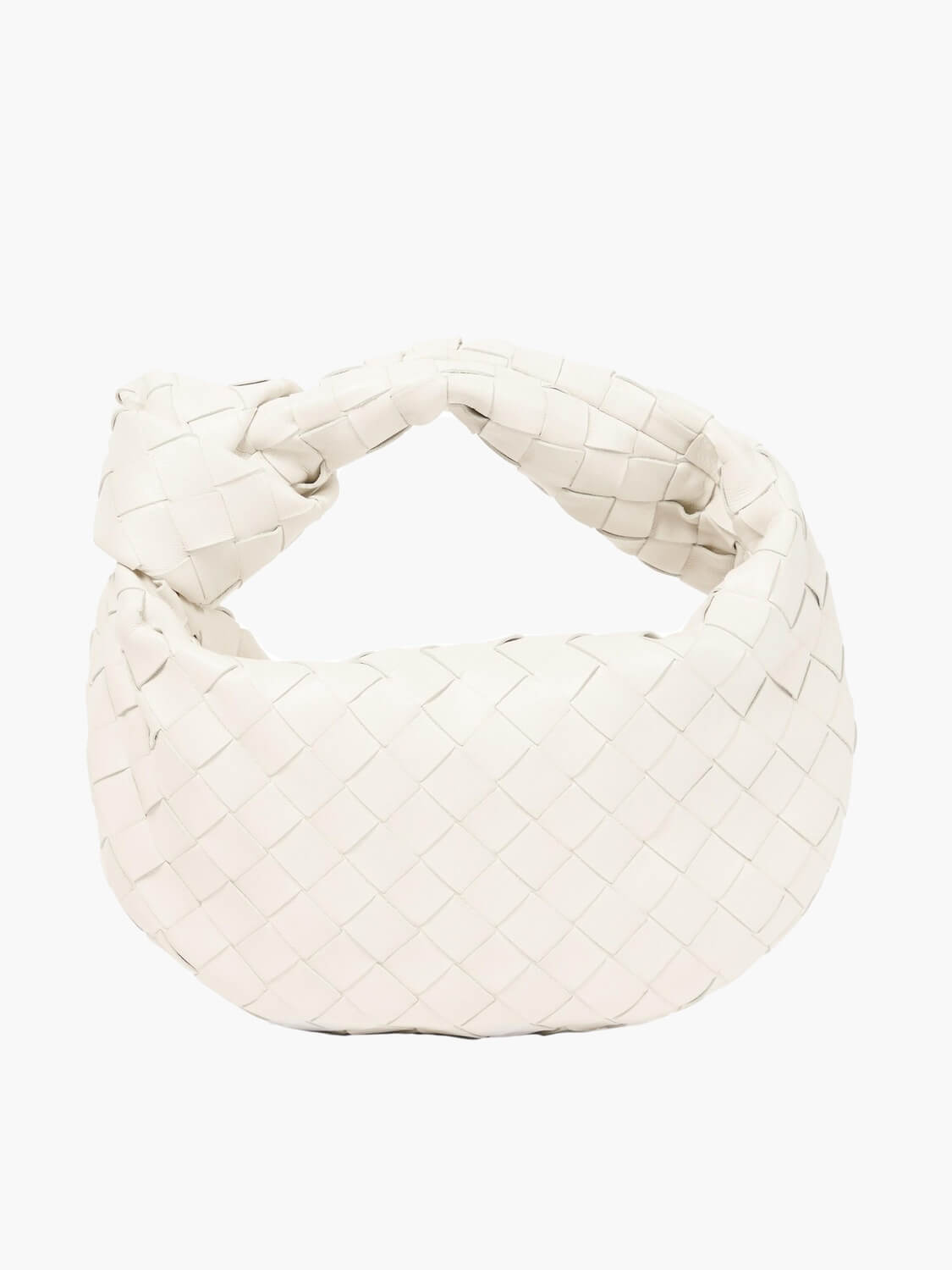 Handbag Vegan Leather Woven Shoulder Bag