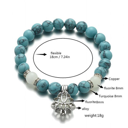 Turquoise Luminous Bracelet -- （Starlight in the palm of one's hand）