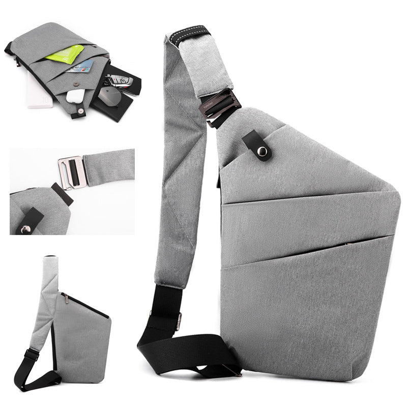 Crossbody Bag with Anti-Theft Travel Design