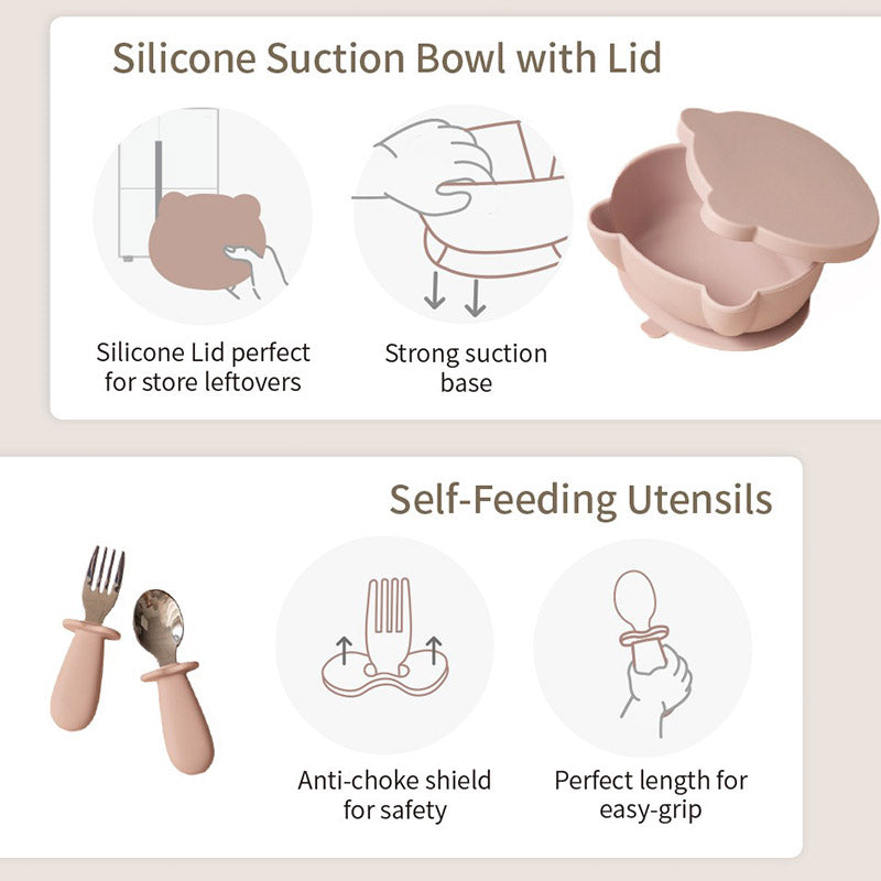 Baby Suction Bowl Set