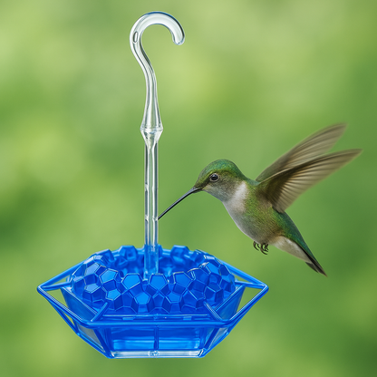 Hummingbird Feeder Red Plastic Hanging Bird Feeder