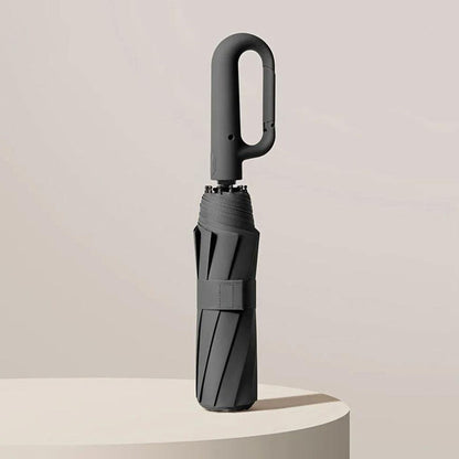 Windproof Compact Travel Umbrella with Ergonomic Handle