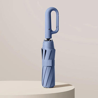 Windproof Compact Travel Umbrella with Ergonomic Handle