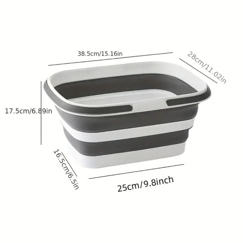 Storage Basket Collapsible Plastic Folding Organiser