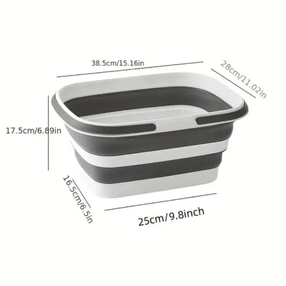 Storage Basket Collapsible Plastic Folding Organiser
