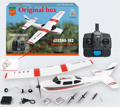 Remote Control Toy Plane with Stabilised Flight