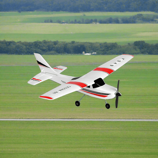 Remote Control Toy Plane with Stabilised Flight