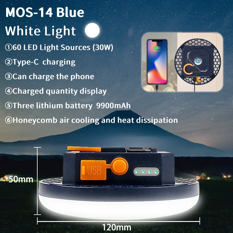Camping Lantern with Rechargeable LED Light