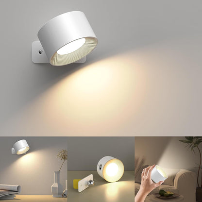 LED Wall Light with Remote and Dimmable Settings