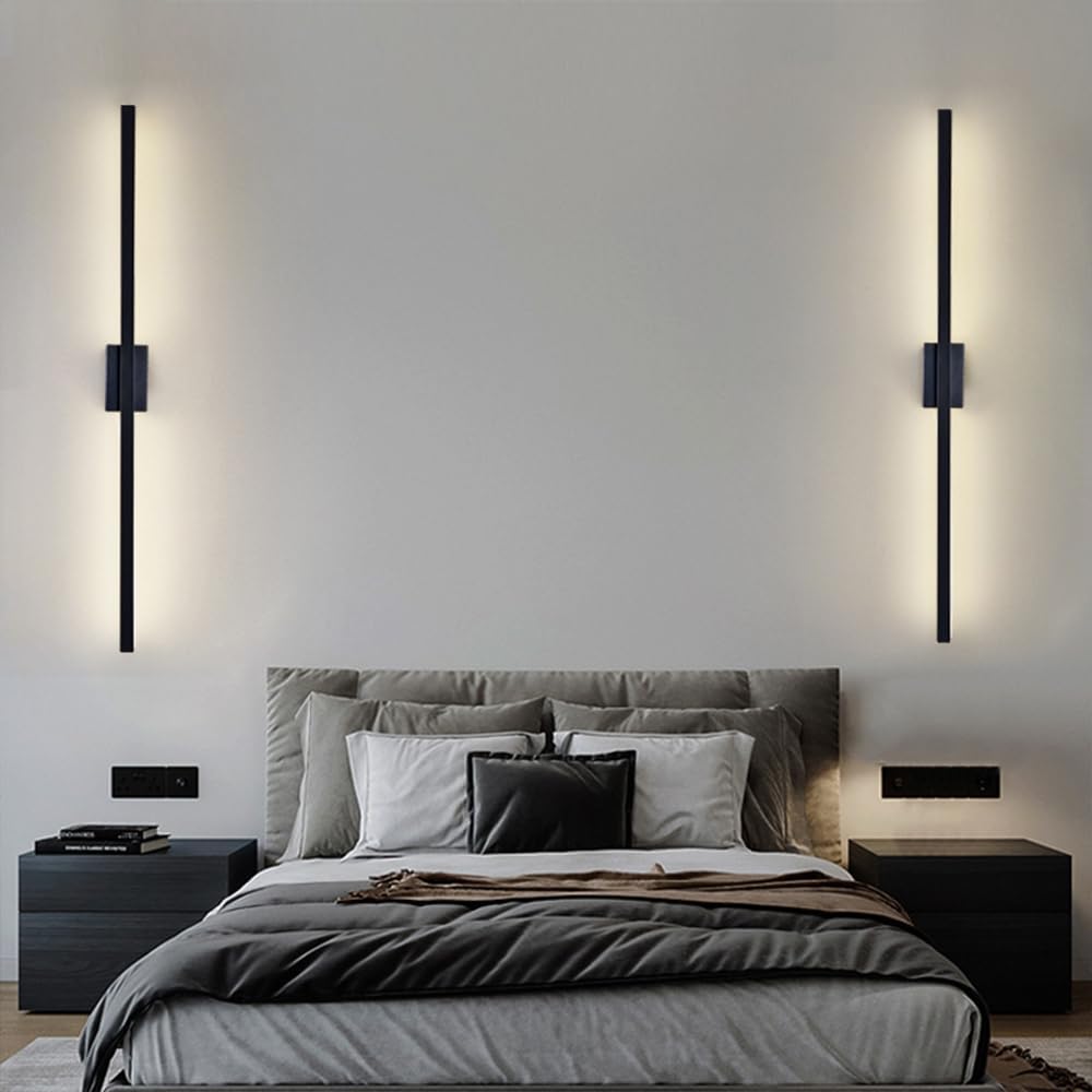 Wall Light Modern Black LED Indoor Fixture