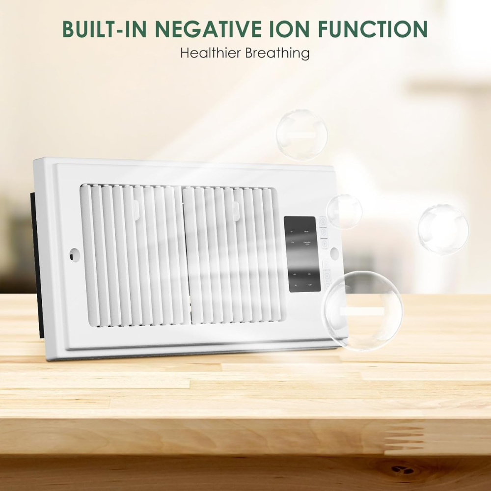 Floor Vent Fan Booster with Remote Control
